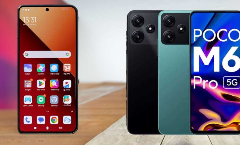 POCO M6 pro vs Redmi Note 13 Pro 5g