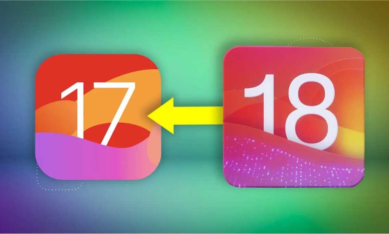 ios 18'den iOS 17'ye nasıl dönülür